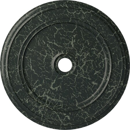 Classic Medallion (Canopies up to 5 1/2"), 41 1/8"OD x 4"ID x 2 1/8"P, Painted Turtle Crackle